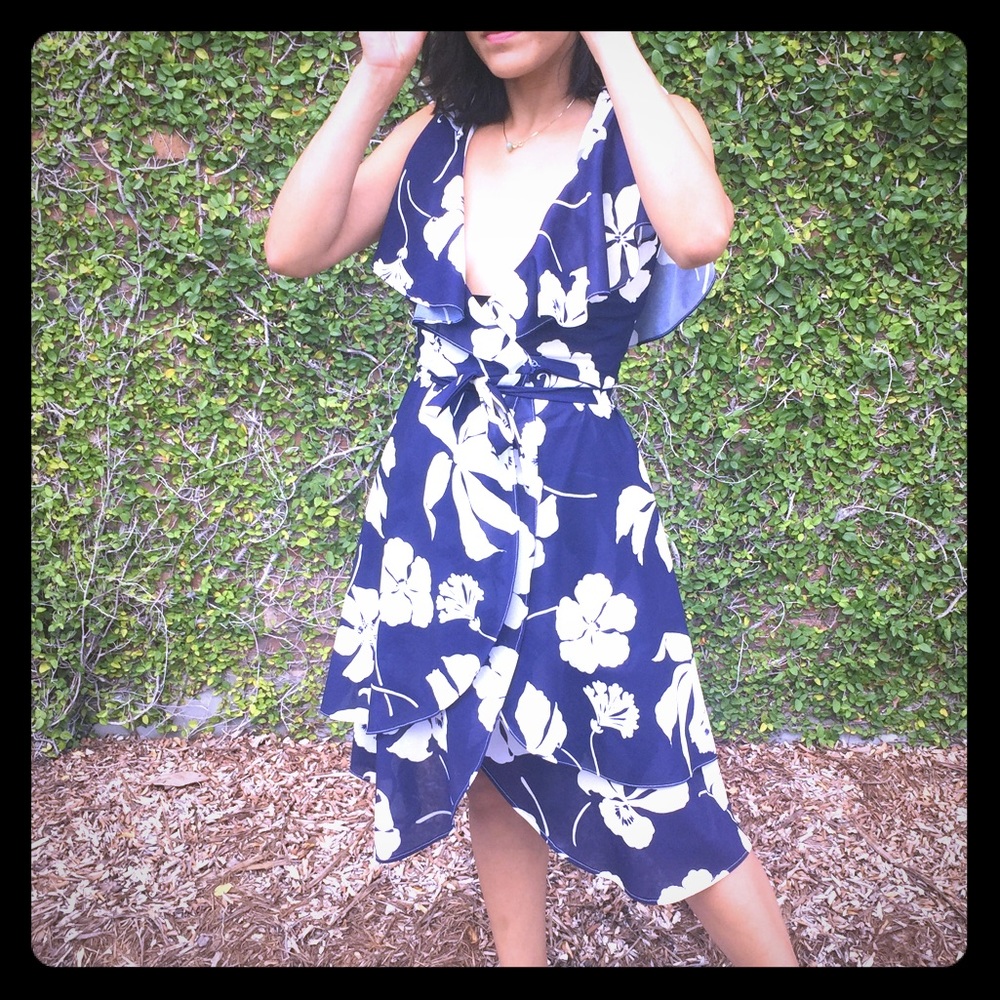 Frederick’s of Hollywood Wrap Dress - Picture 1 of 7